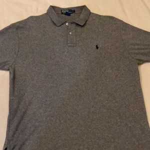 (L) Ralph Lauren Grey Polo…Rarely worn in great condition!!